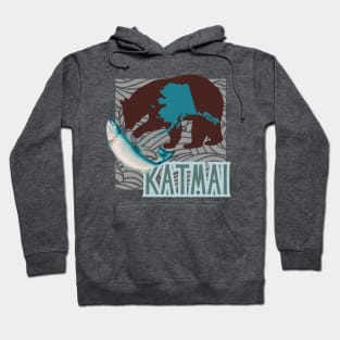 Katmai National Park. Home of the Very Fattest Bears Hoodie